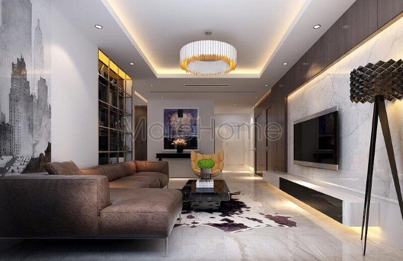 Không gian phòng khách sẽ trở nên phong phú và thú vị hơn khi được trang trí bằng những bức tranh treo tường đẹp và ấn tượng.